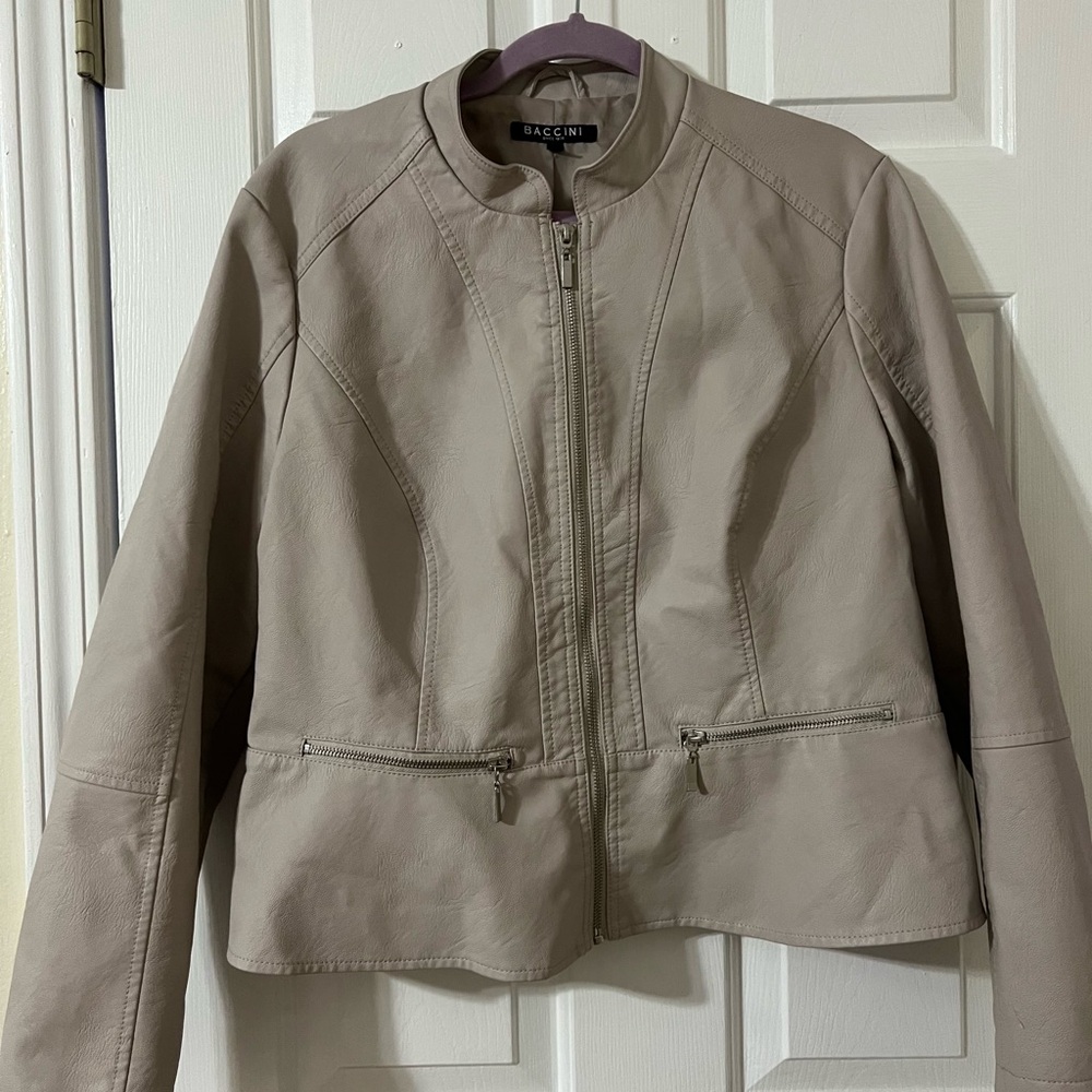 Leather jacket